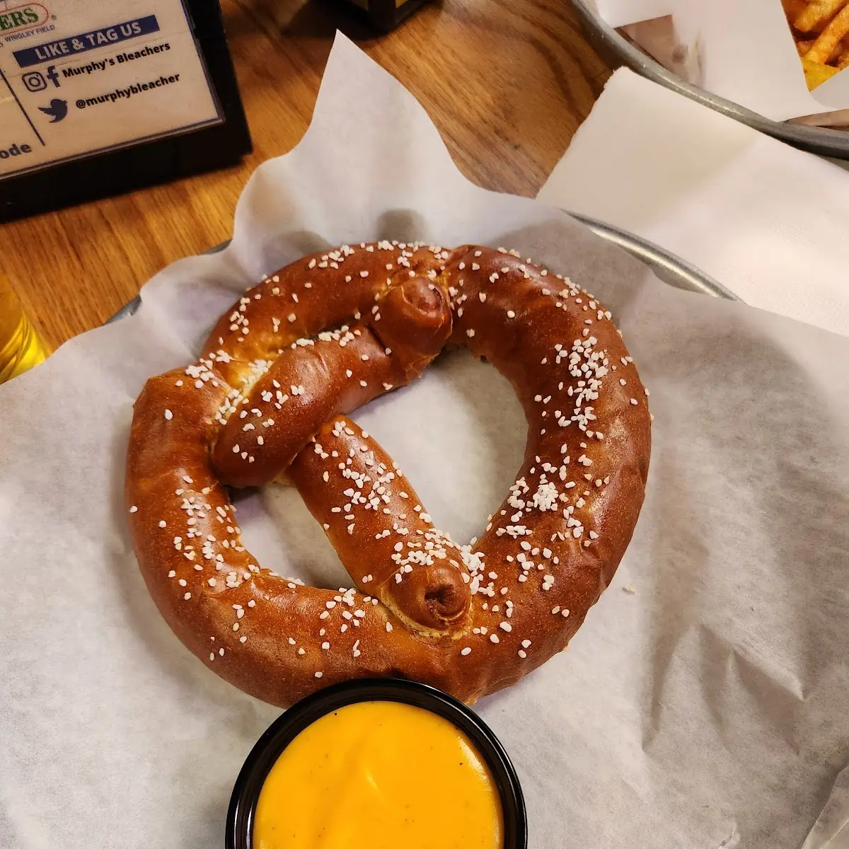 Soft Pretzel with Cheese