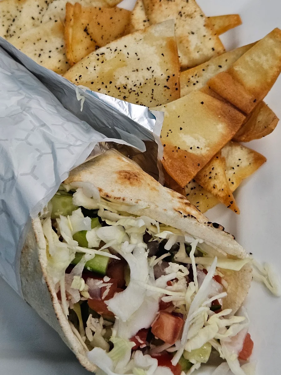 Donair Pita Wrap