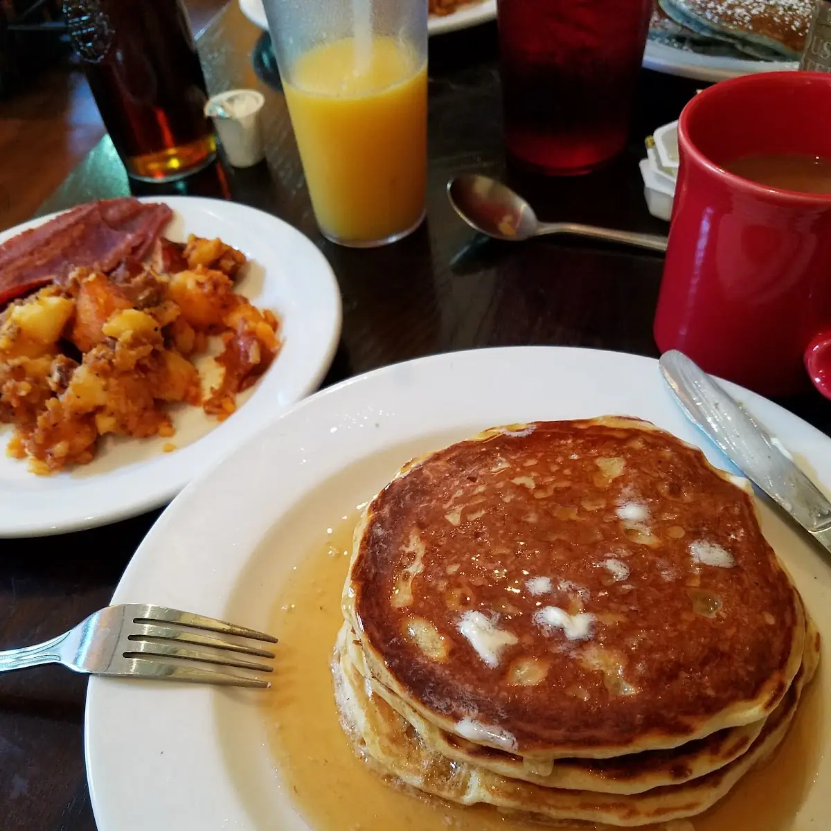 Pancakes and Potatoes