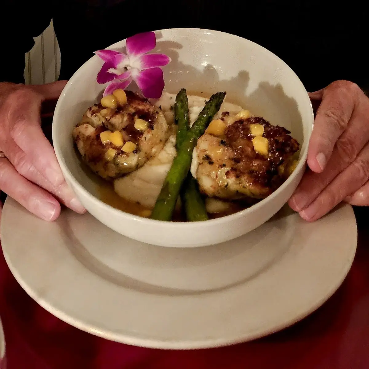 Crab Cakes Mango Chutney