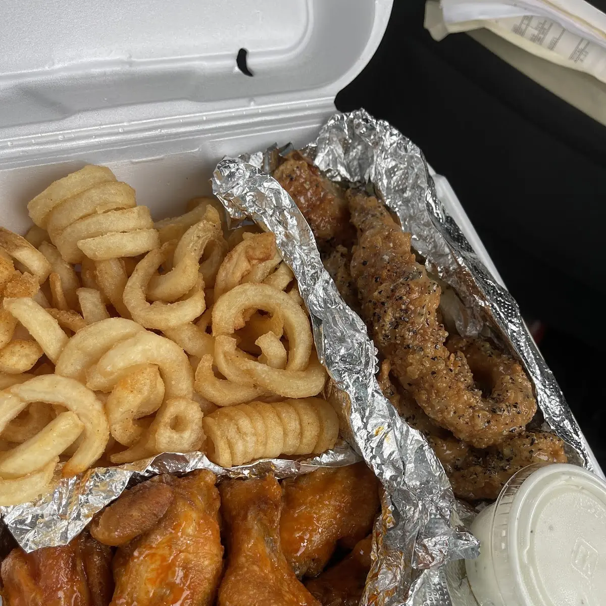 Wing and Tender Combo