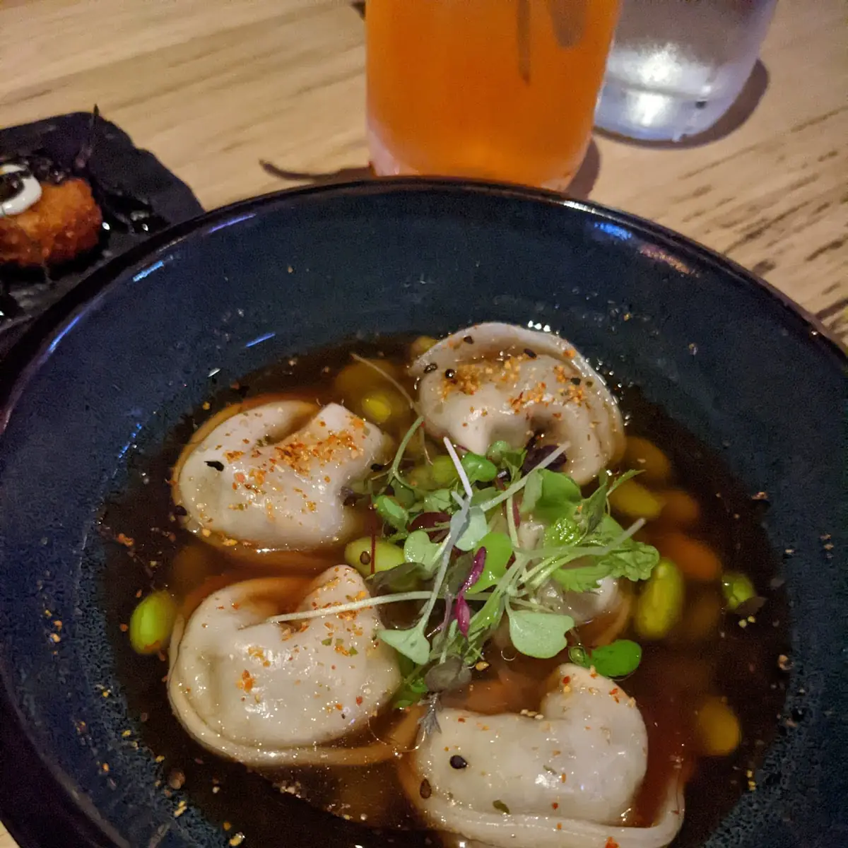 Edamame Dumplings