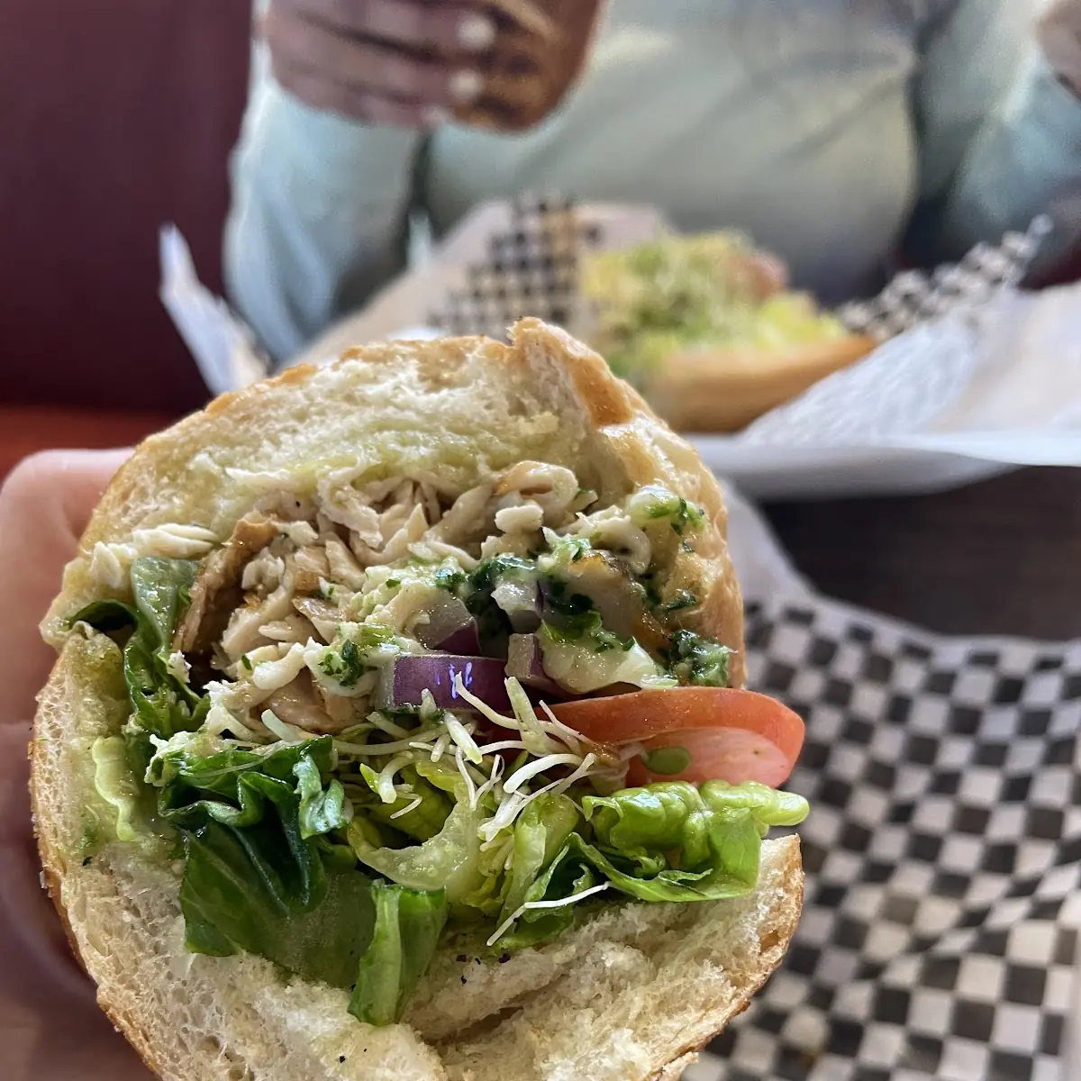 Pesto Chicken Sandwich