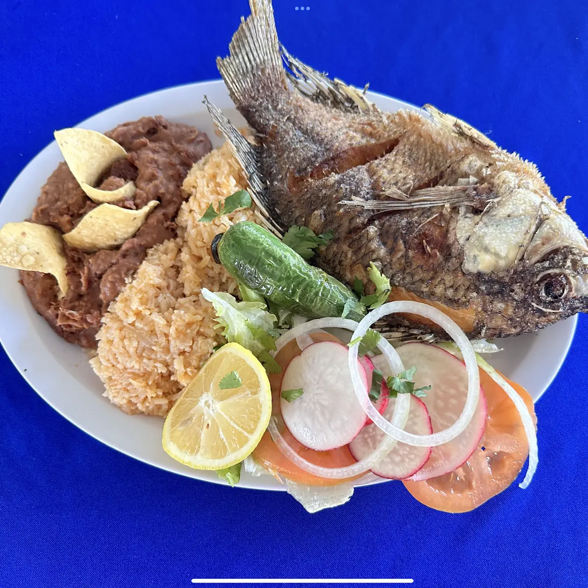 Fried Mojarra