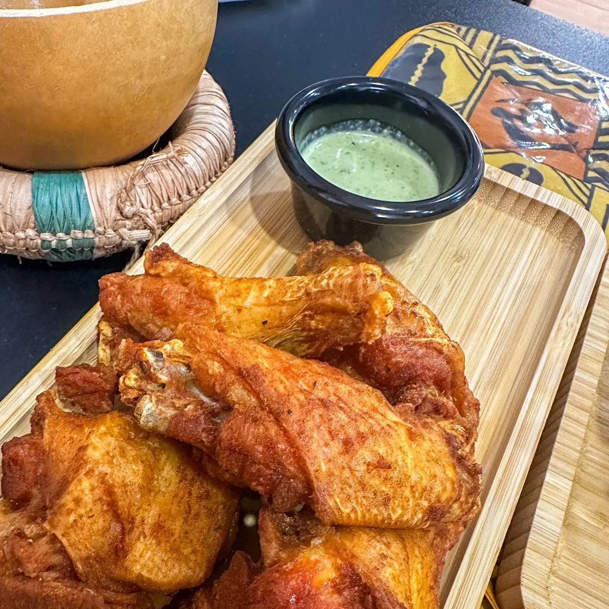 African Spiced Chicken Wings