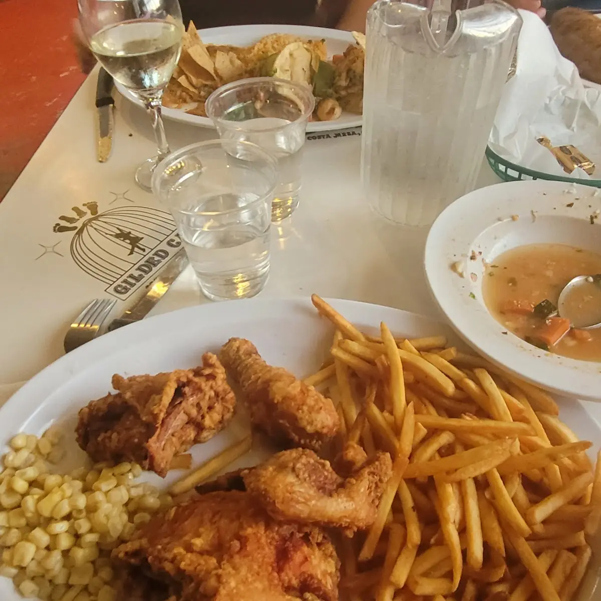 Broasted Chicken w Chile Relleno