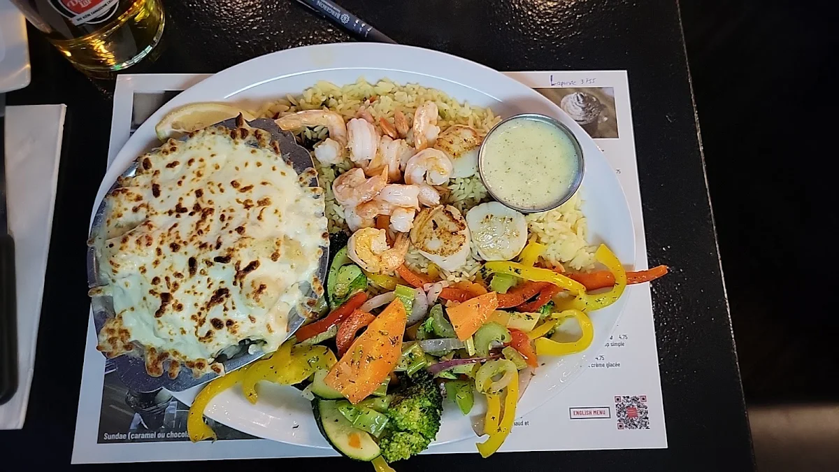 Assiette Des Mers, Brasserie Daniel Lapointe Victoriaville