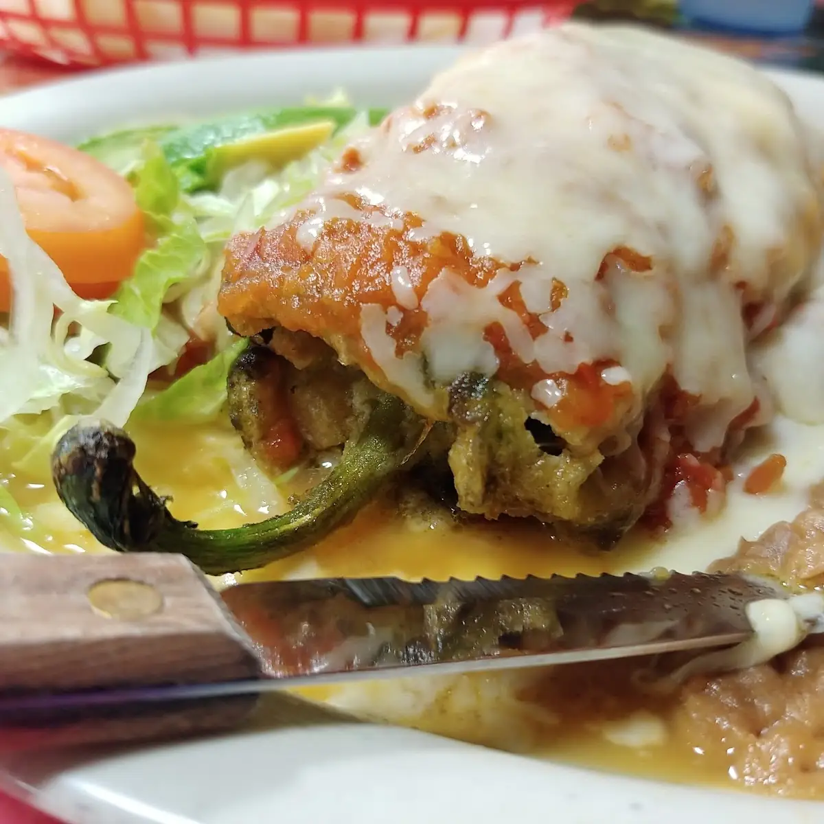 Chile Relleno Stuffed Chile