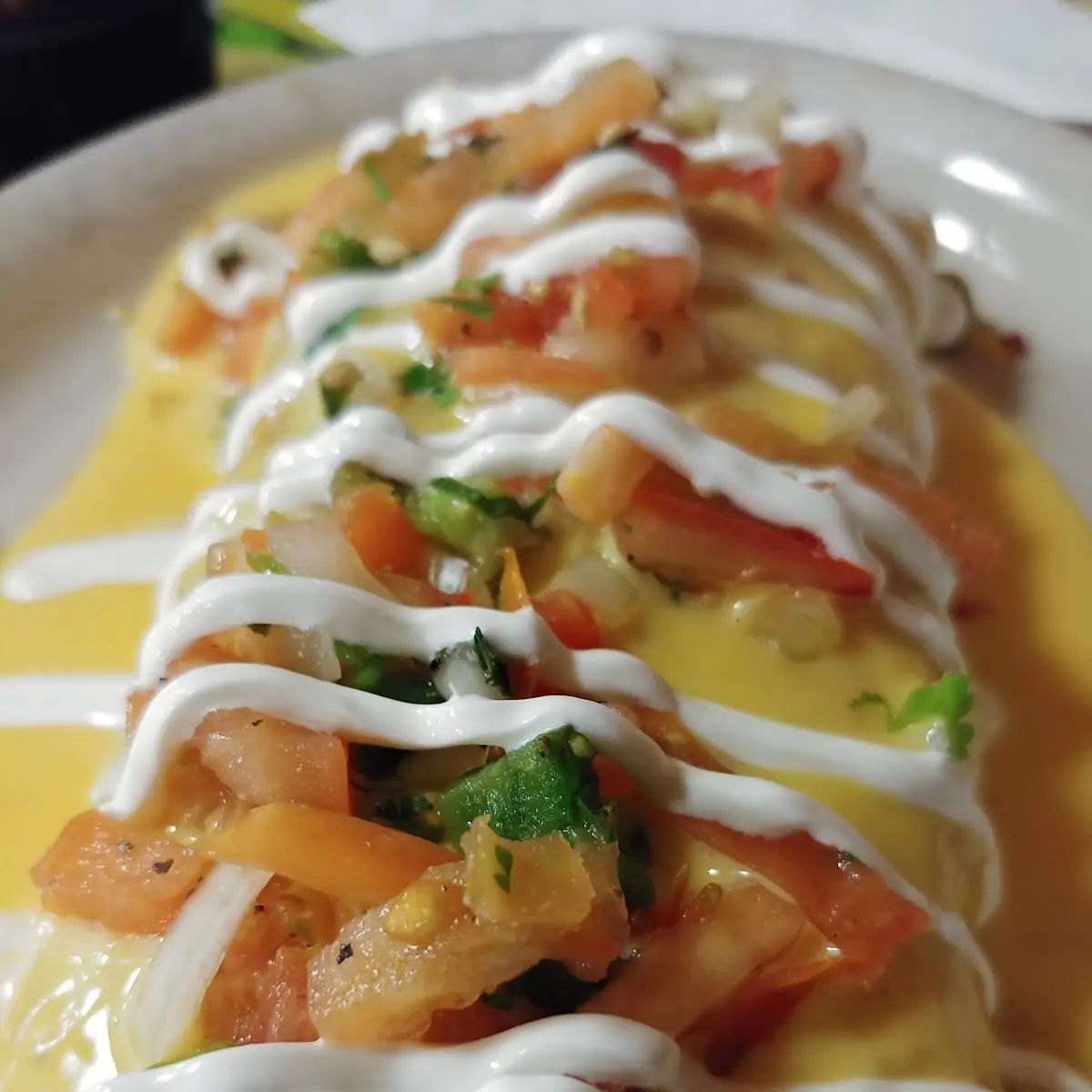 Chori Chicken Burrito