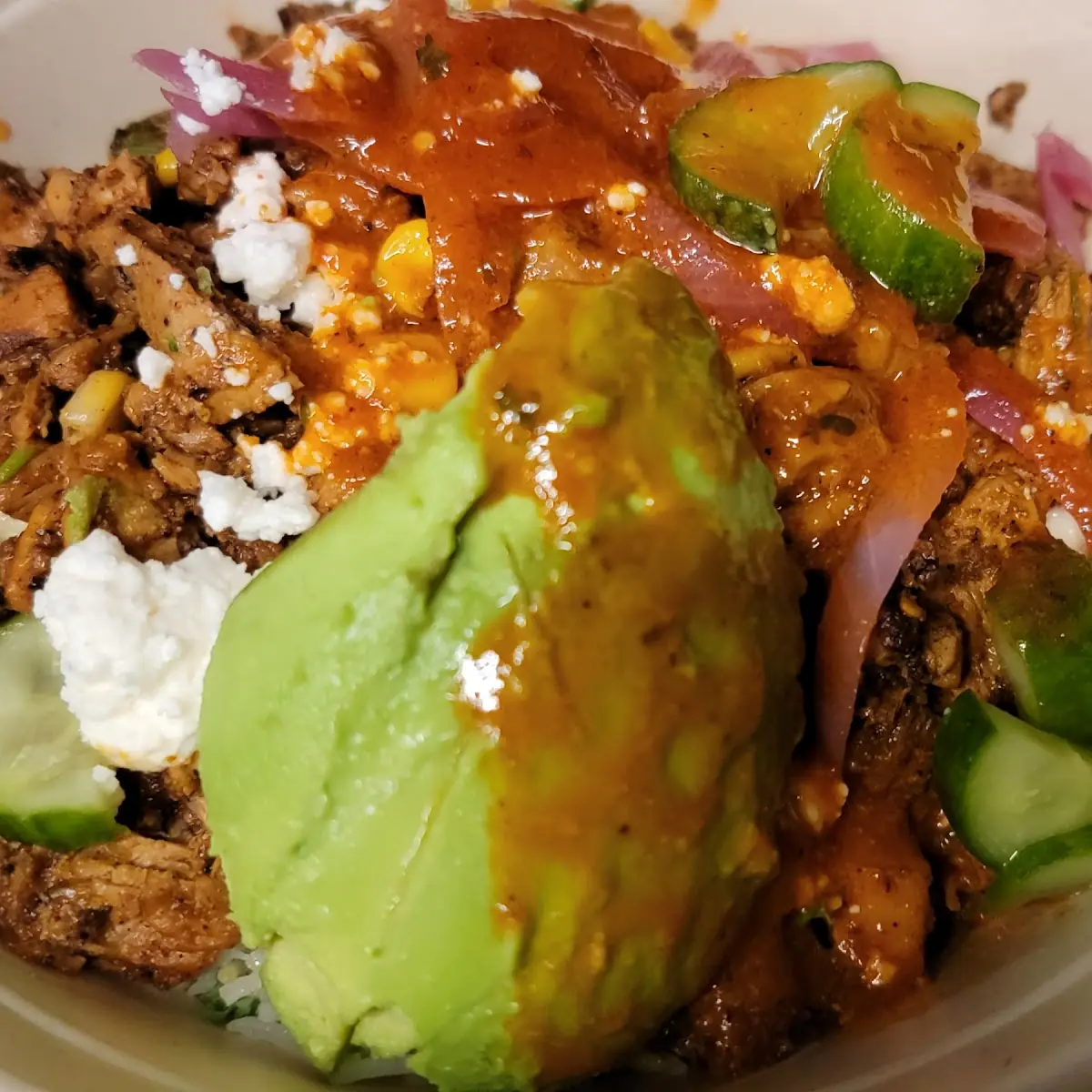 Spicy Chicken Avocado