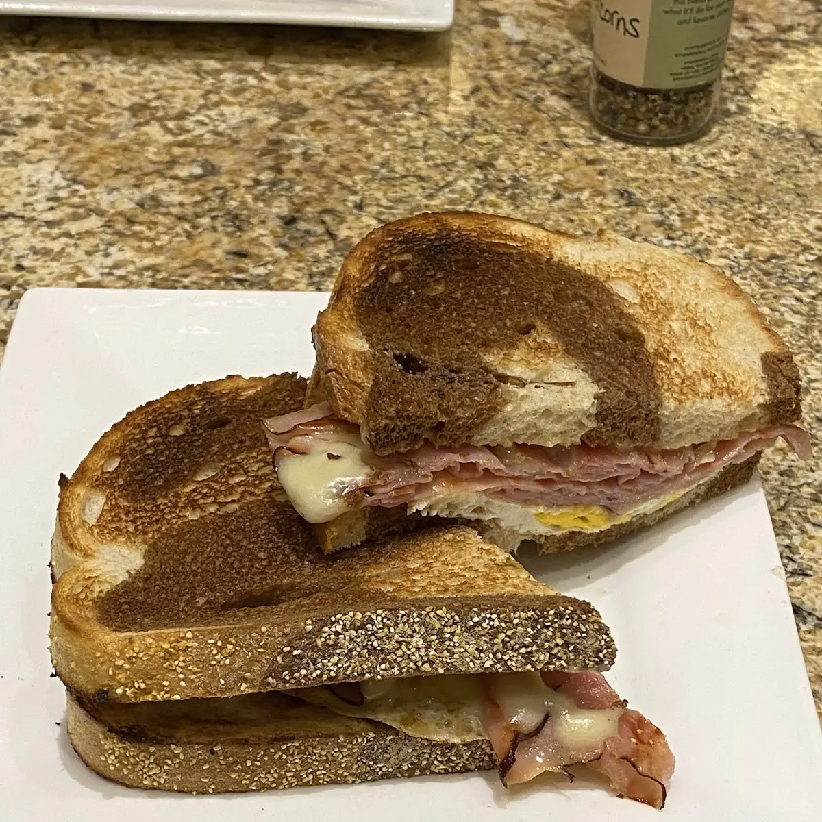 Breakfast Sandwich with Ham