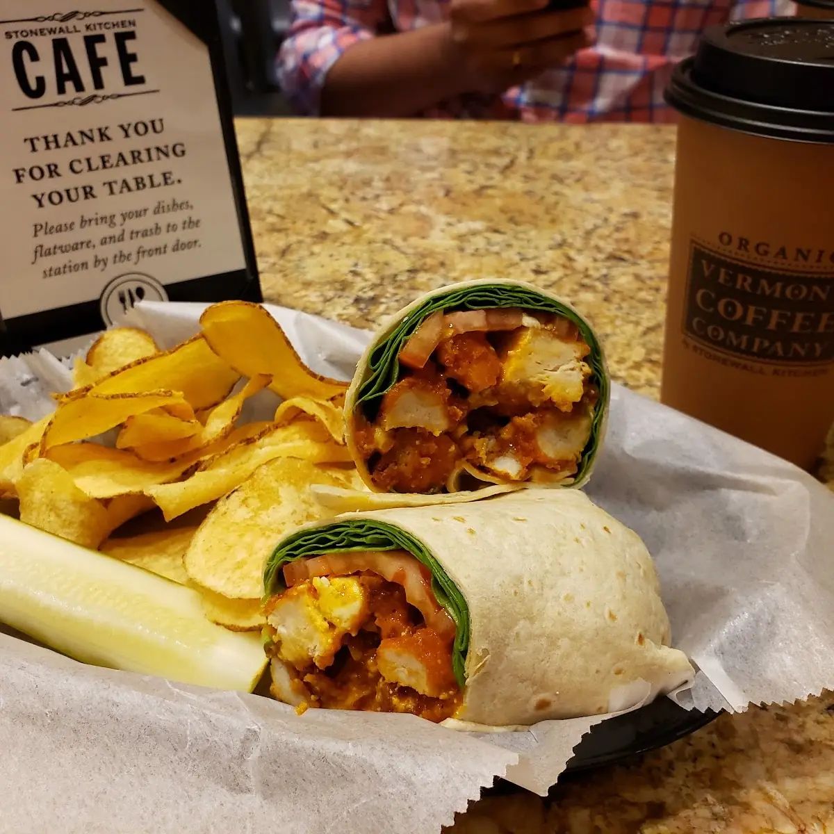 Buffalo Chicken Burrito