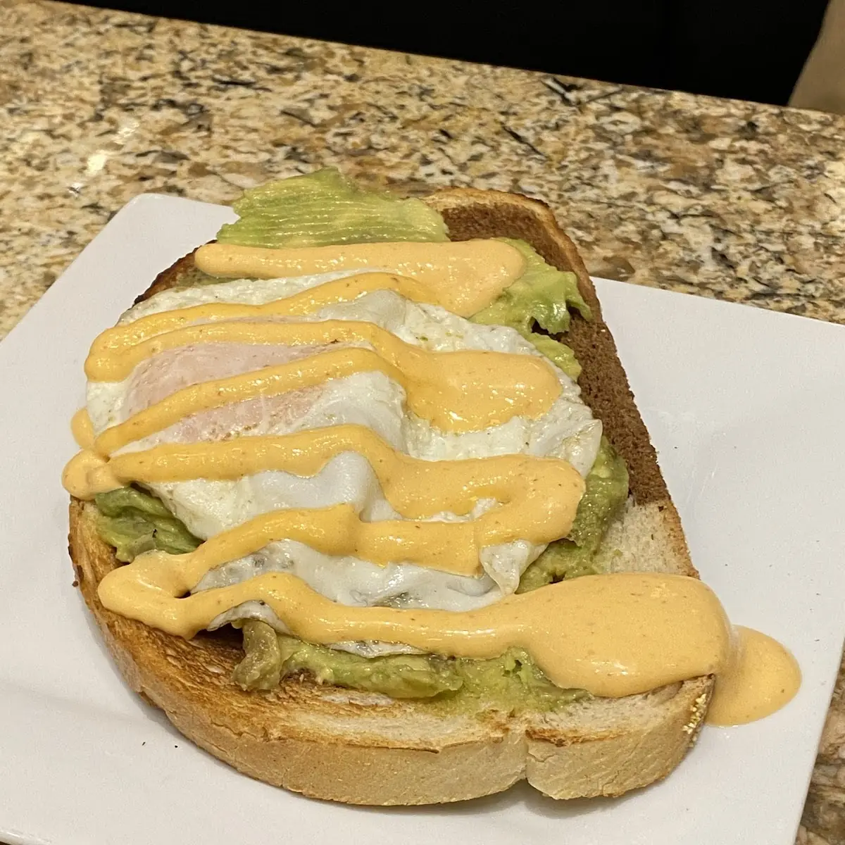 Sriracha Avocado Toast