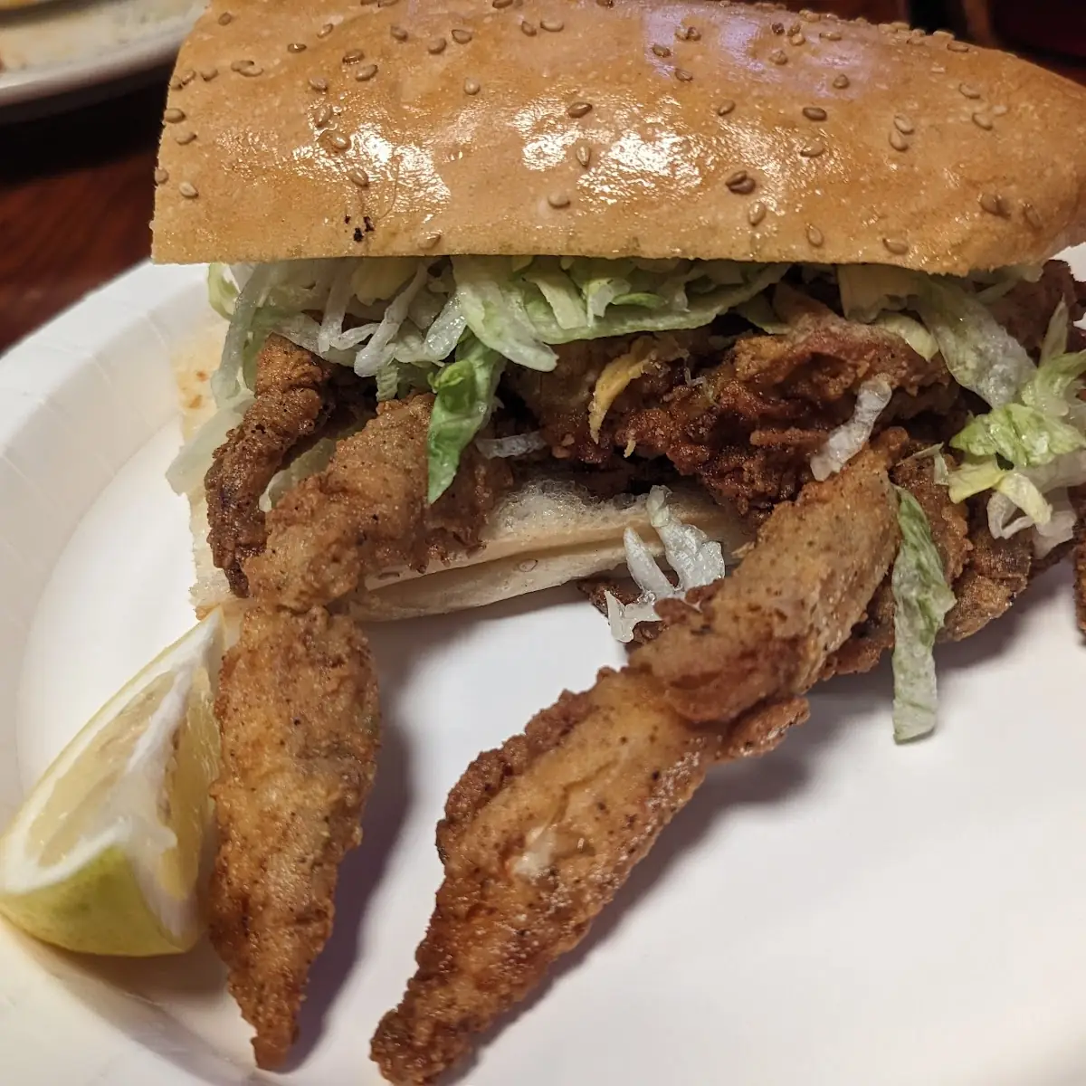 Soft Shell Crab PO Boy