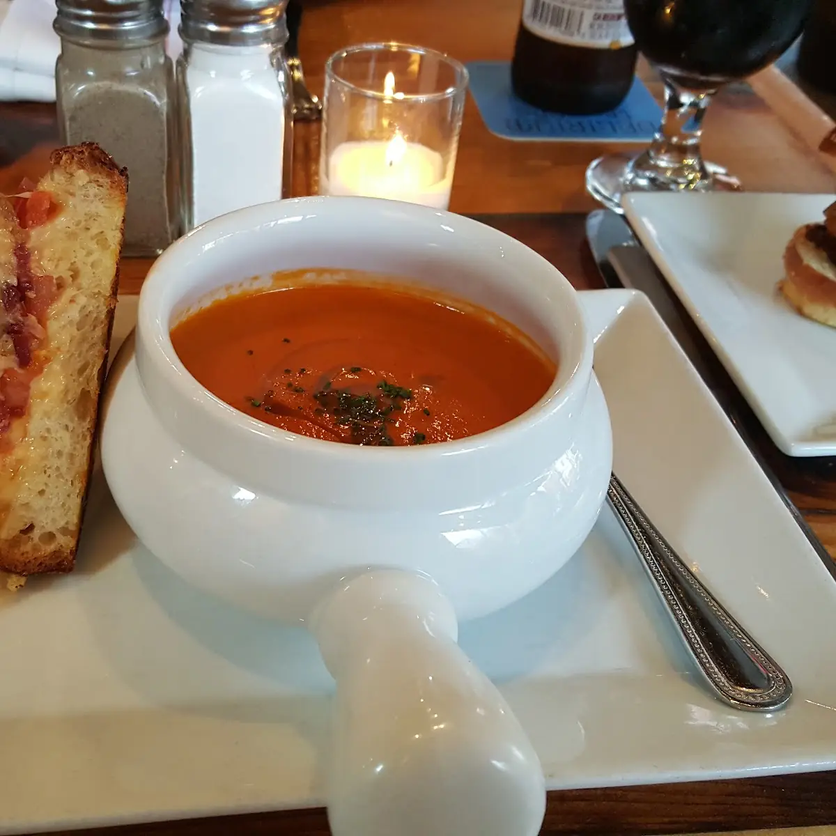 Grilled Cheese & Tomato Bisque