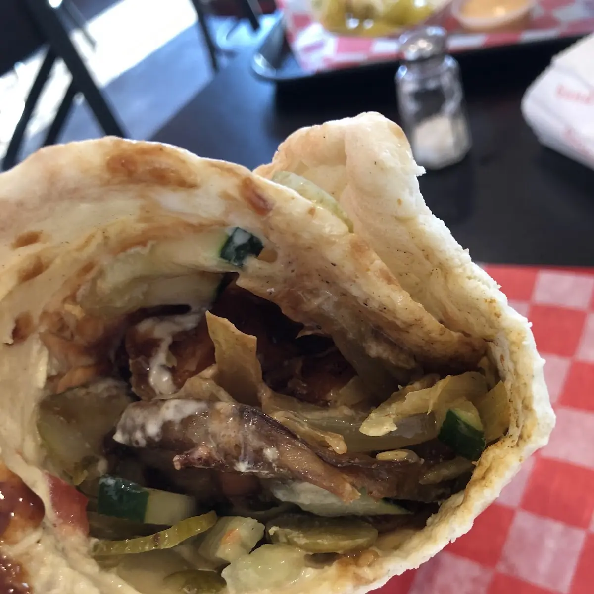 Schnitzel Laffa