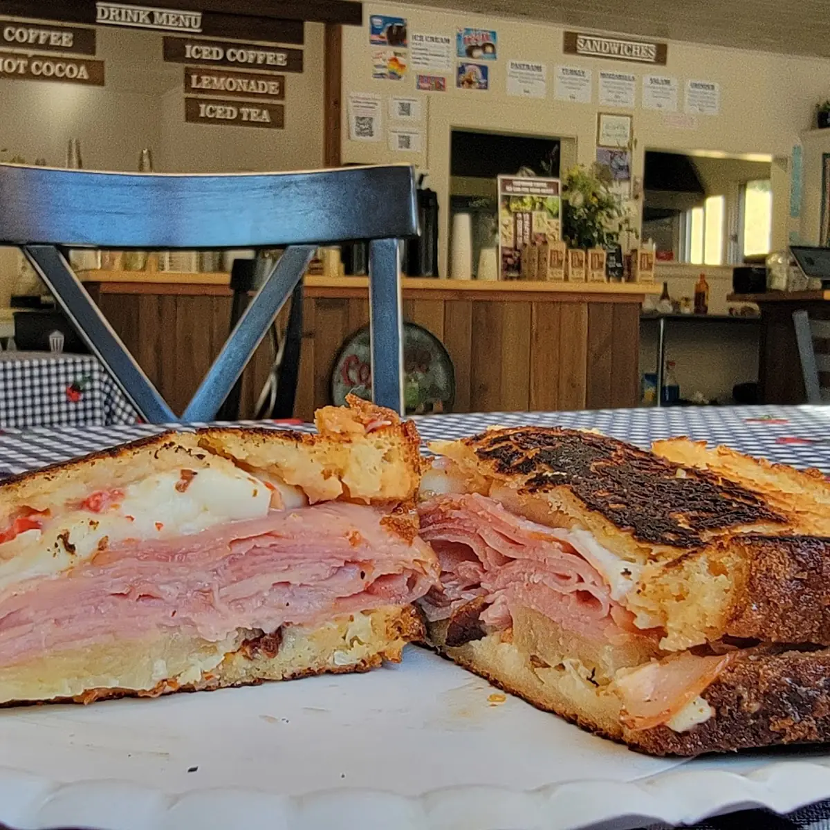 Pastrami Rueben Panini