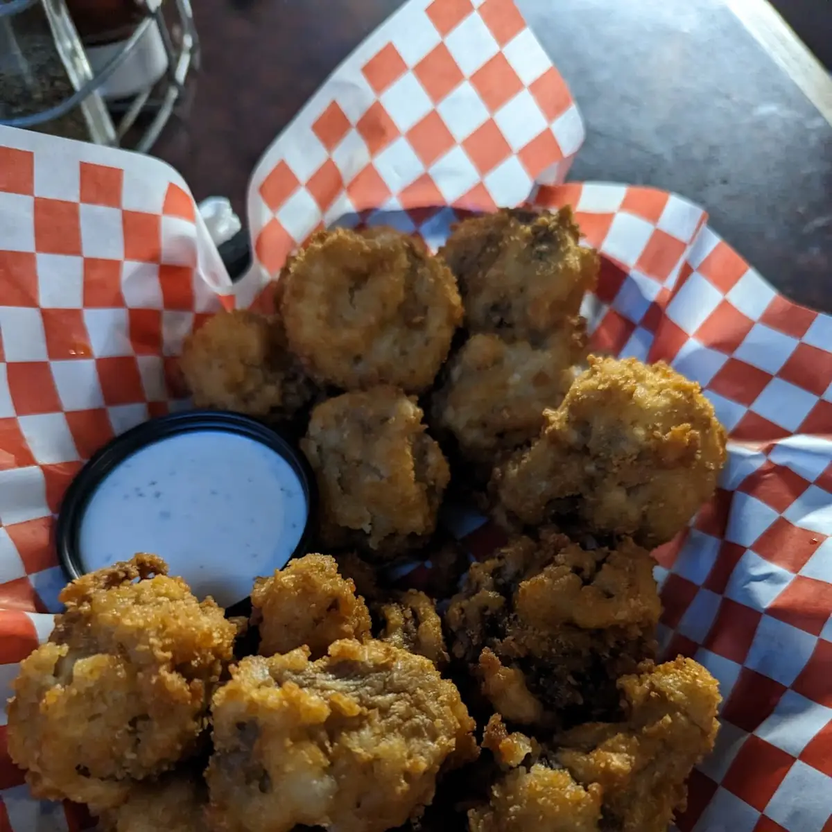 Battered Mushrooms