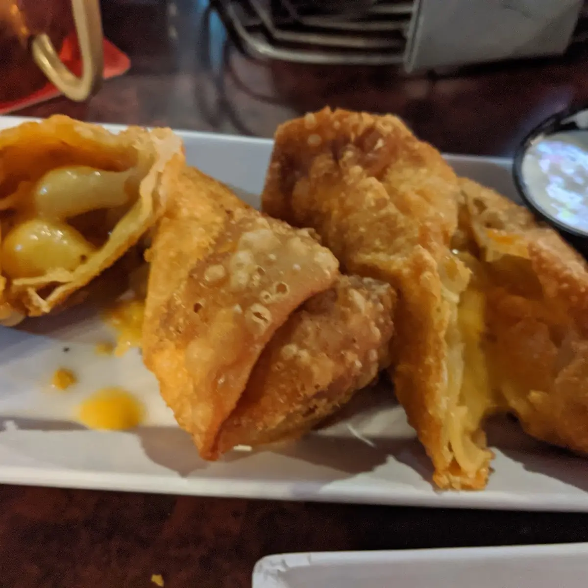 Mac & Cheese Egg Rolls