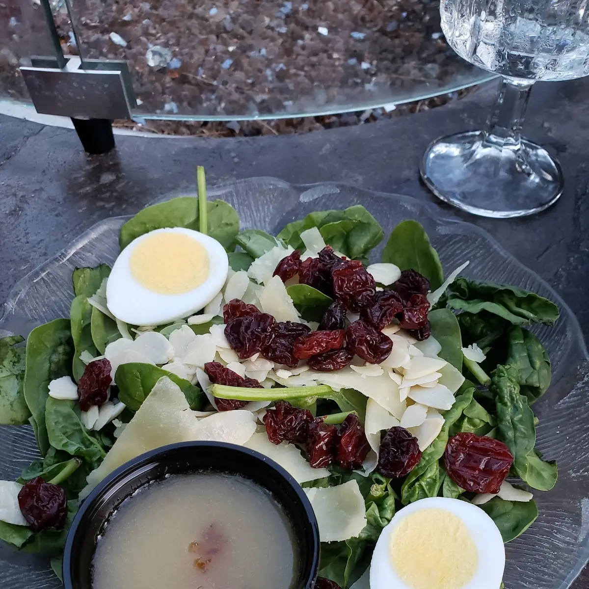 Cherry Spinach Salad