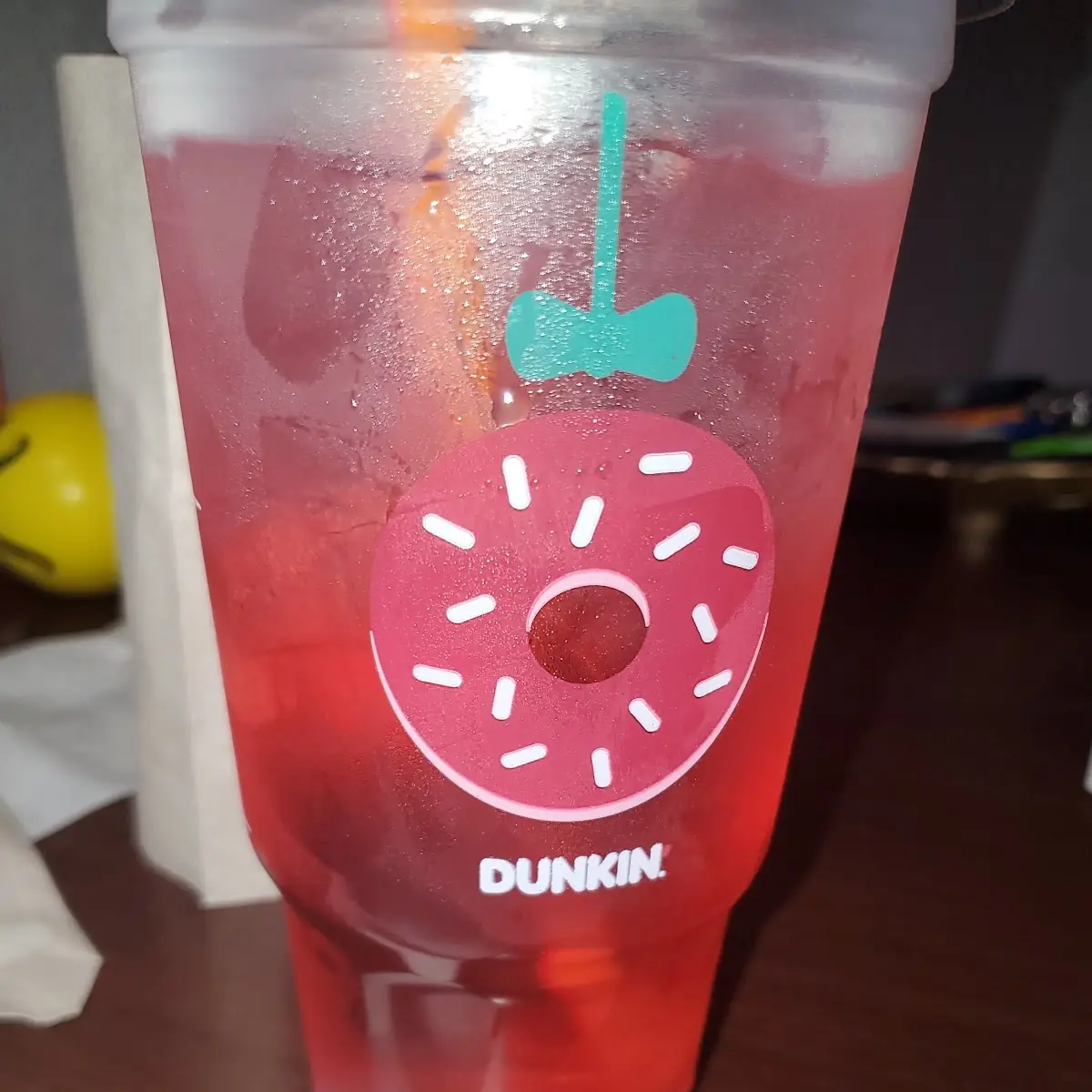 Strawberry Dragonfruit with Green Tea