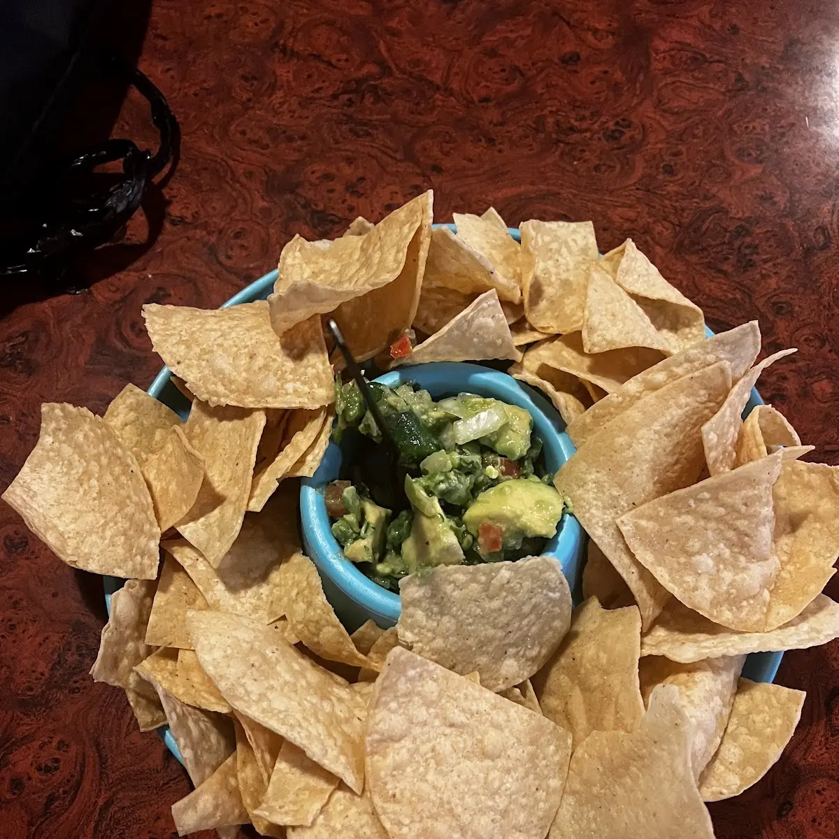 Guacamole and Tortilla Chips
