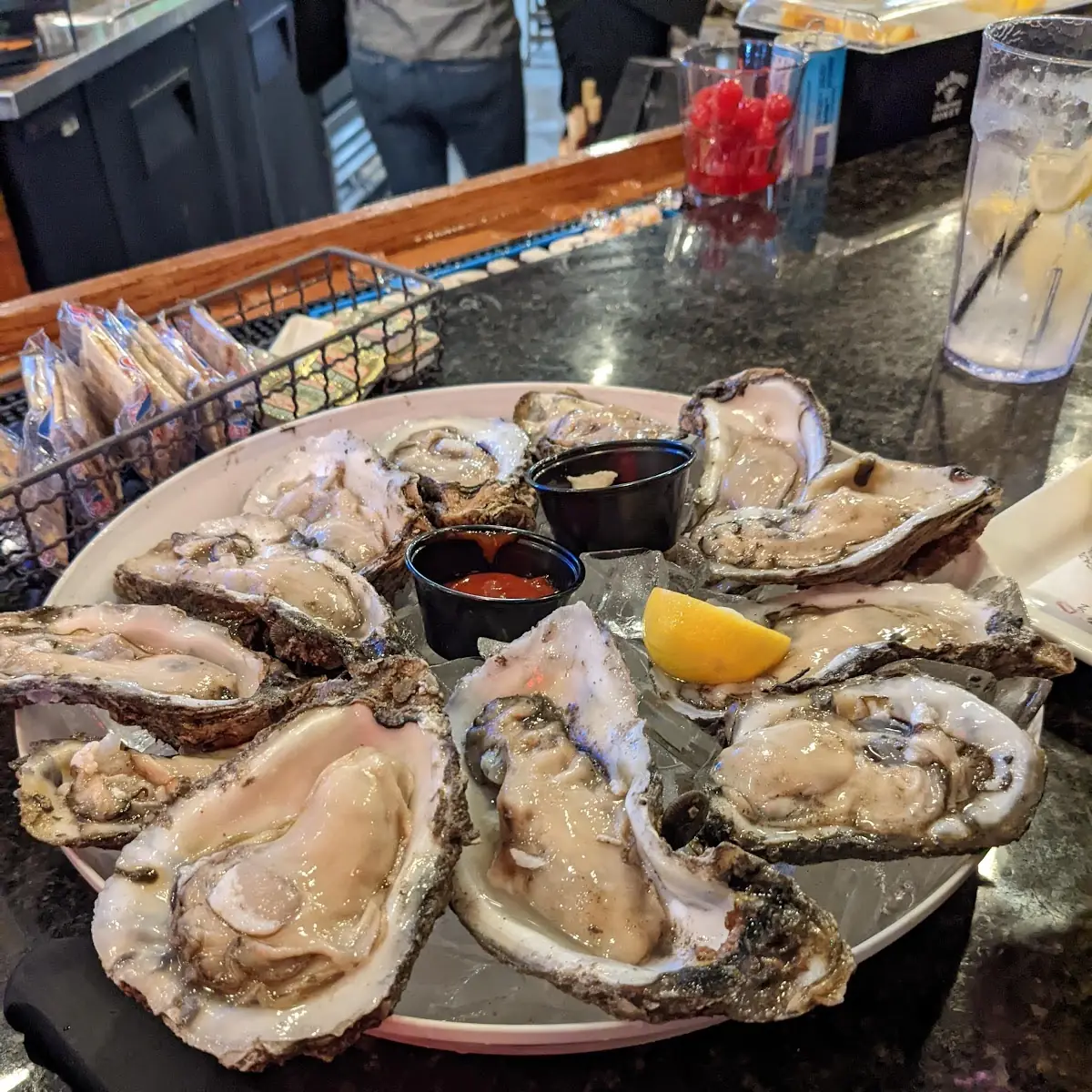 Raw Oysters on the Half Shell
