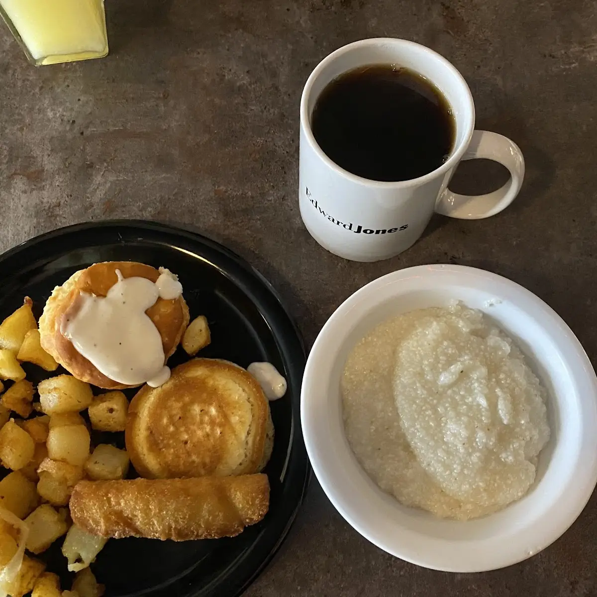 Hot Grits and Raisin Toast