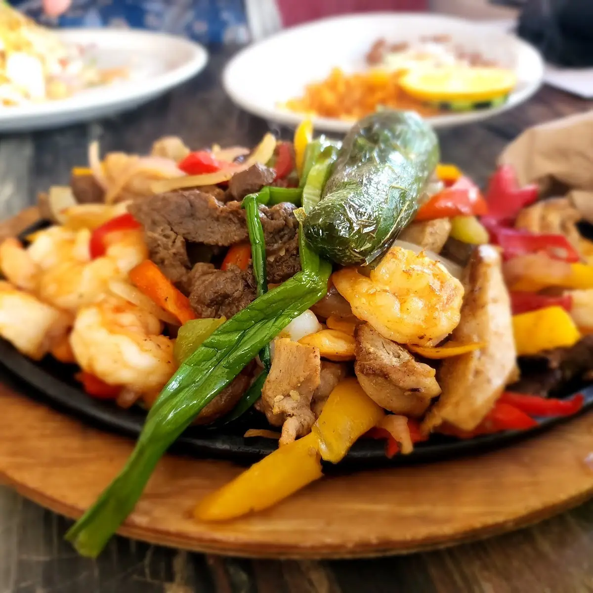 Fajitas Cielo Mar Y Tierra
