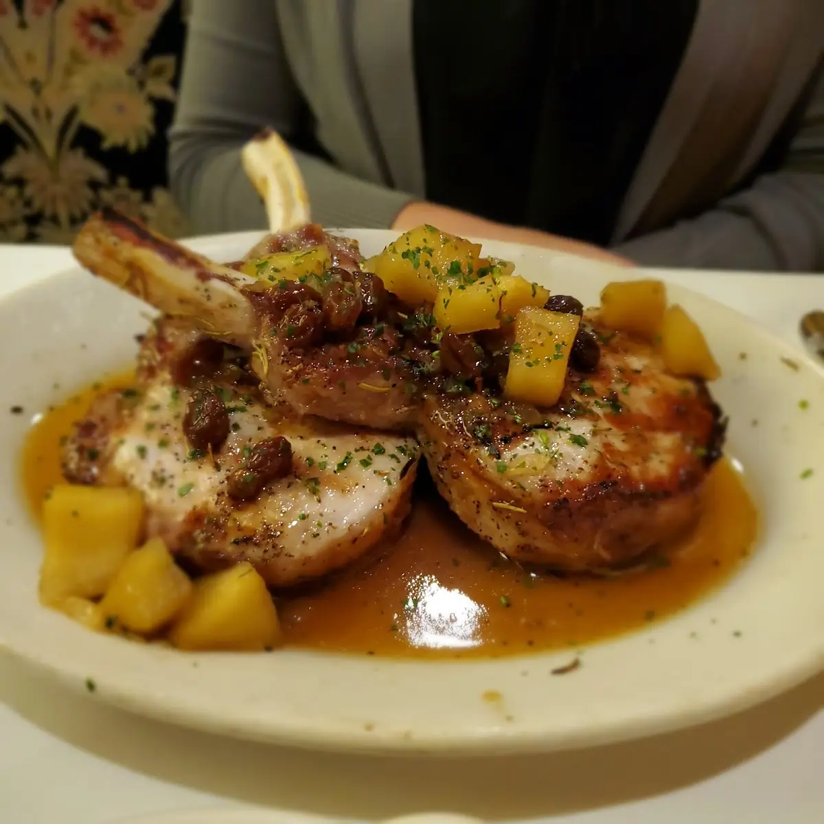 Bourbon Street Pork Chops