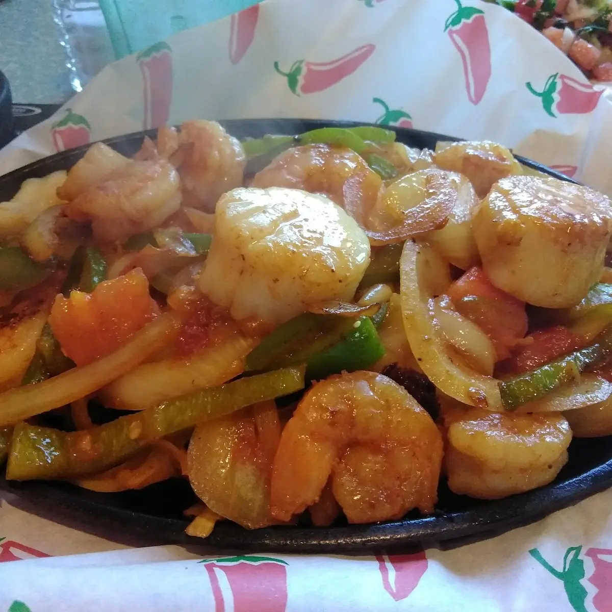 Scallops with Garlic Sauce