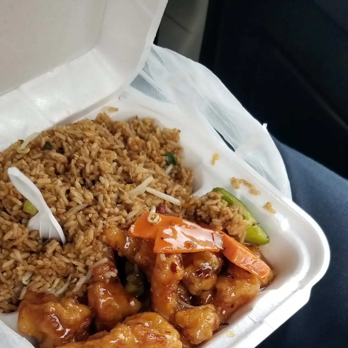 General TSO's Chicken Fried Rice