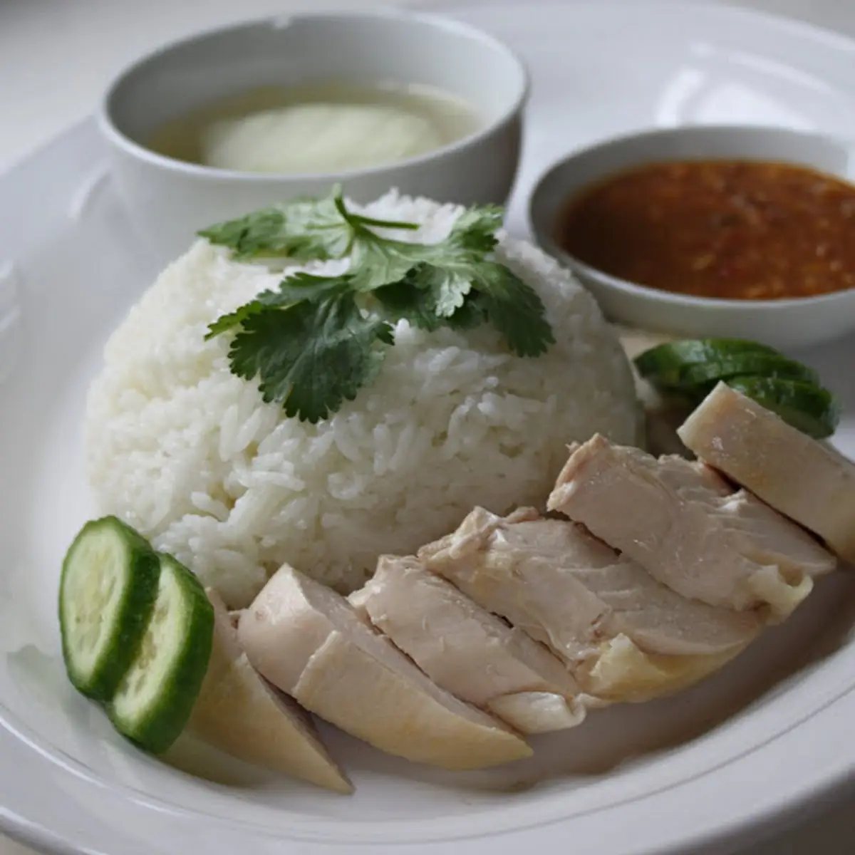 Hainanese Chicken Rice