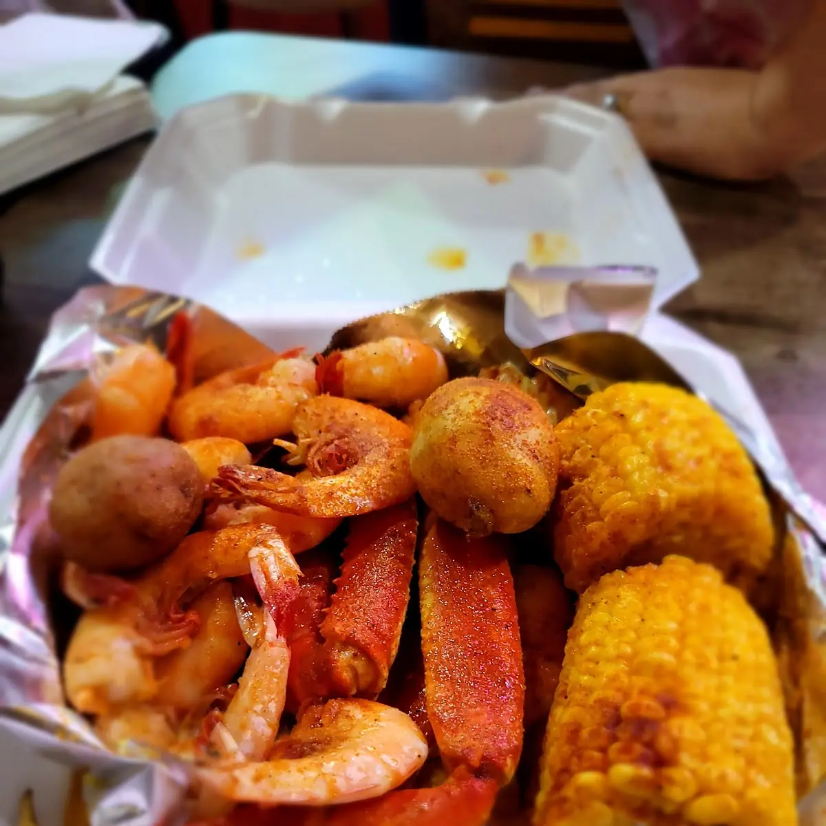 Shrimp and Crab Legs