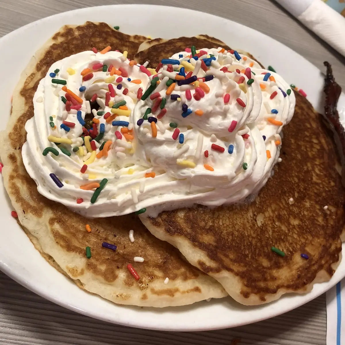 Rainbow Pancakes