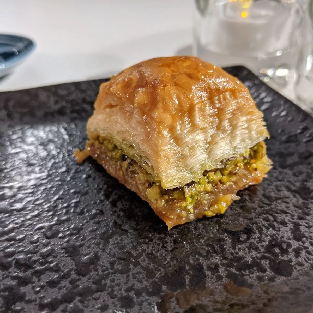Pistachio Baklava Dessert