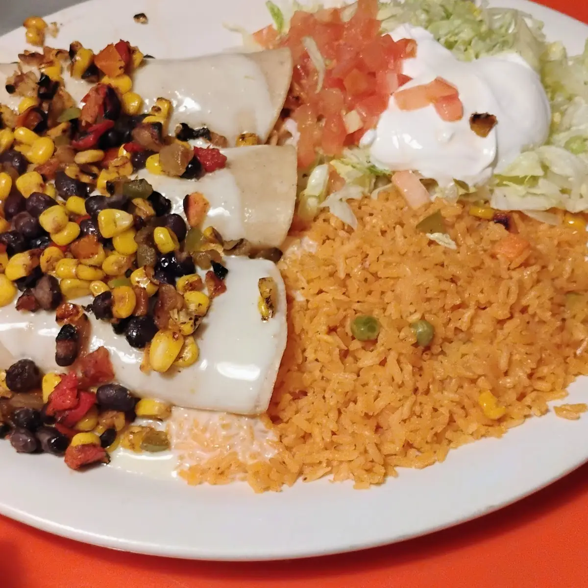 Enchilada Rice and Beans