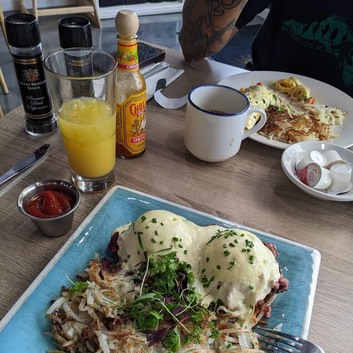 Corned Beef Hash Benedict