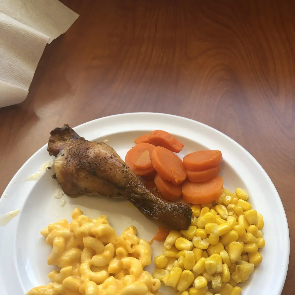 Corn and Mac & Cheese