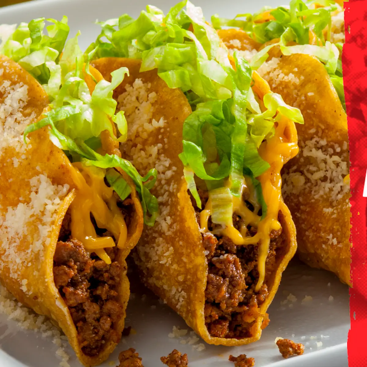 Two Ground Beef Tacos Combo