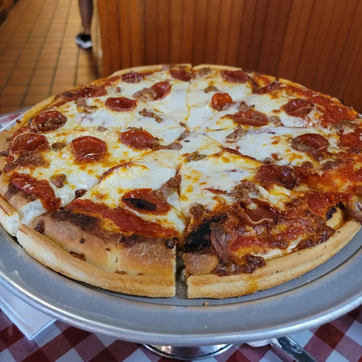 Pepperoni Sausage Pizza