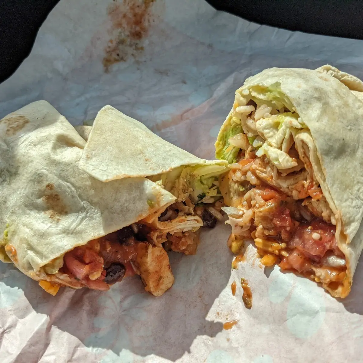 Baja Chicken Wrap