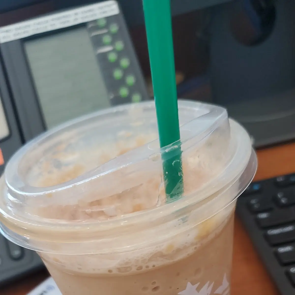 Caramel Iced Coffee with Milk and Caramel Drizzle
