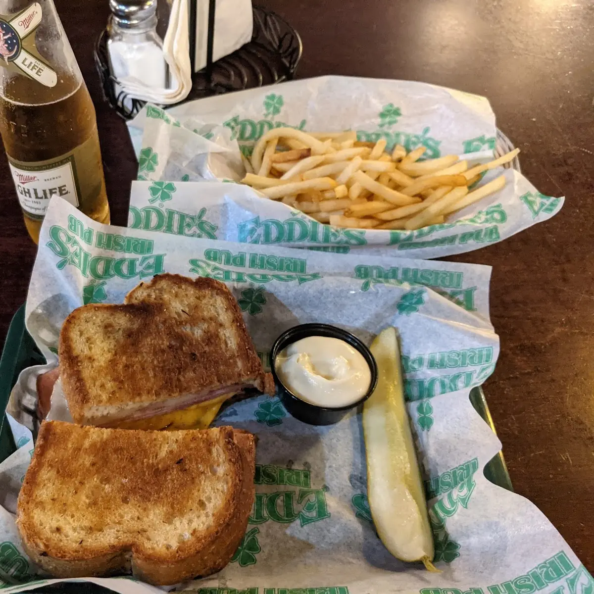 Grilled Ham and Cheese Sandwich