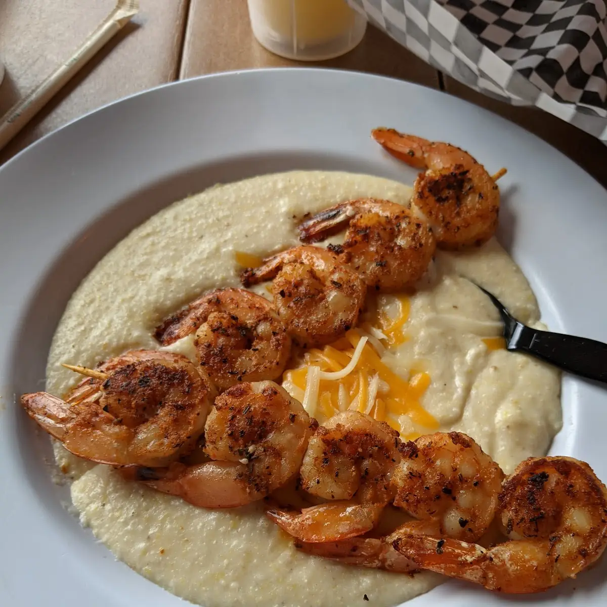 Grilled Shrimp & Grits
