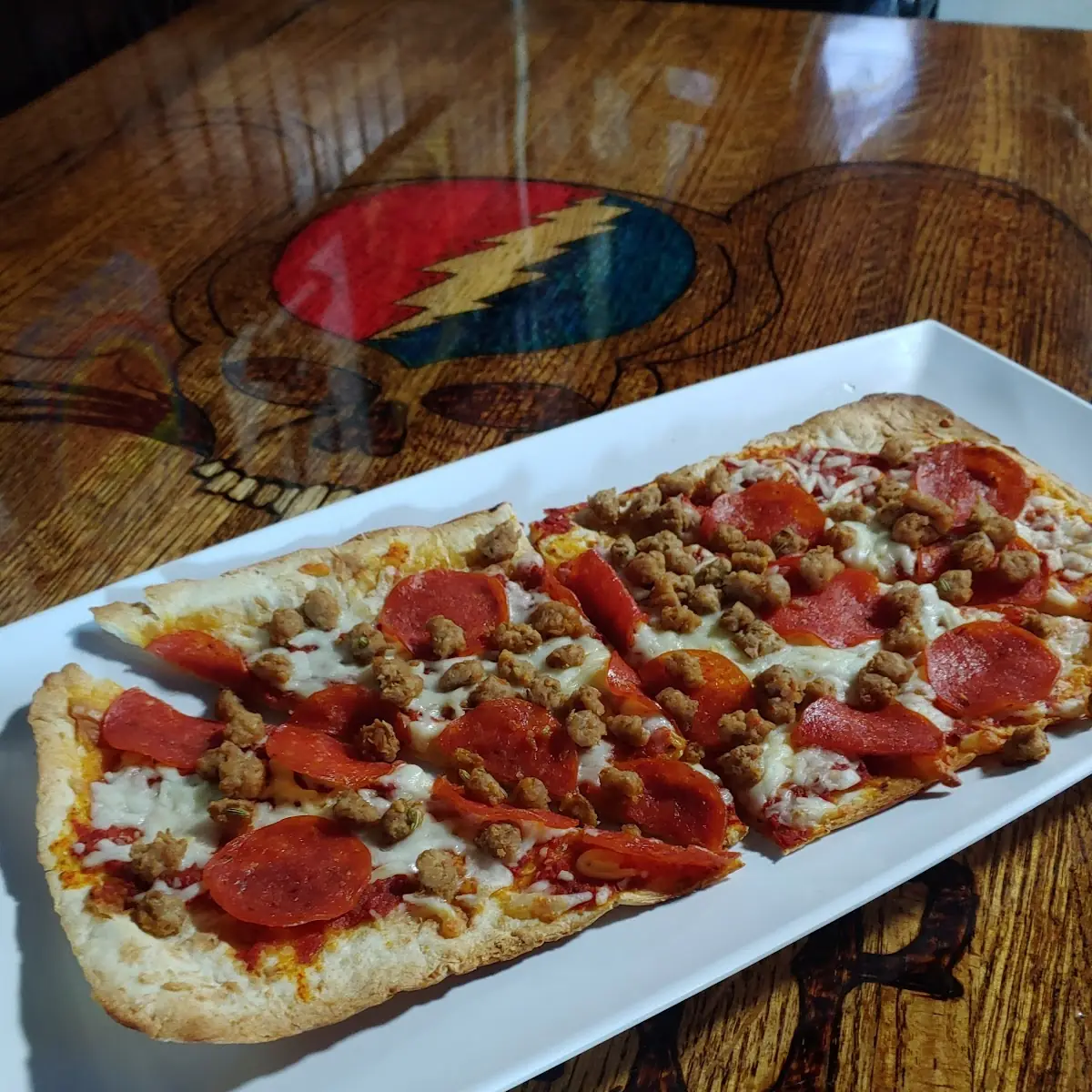 Traditional Flatbread Pizza