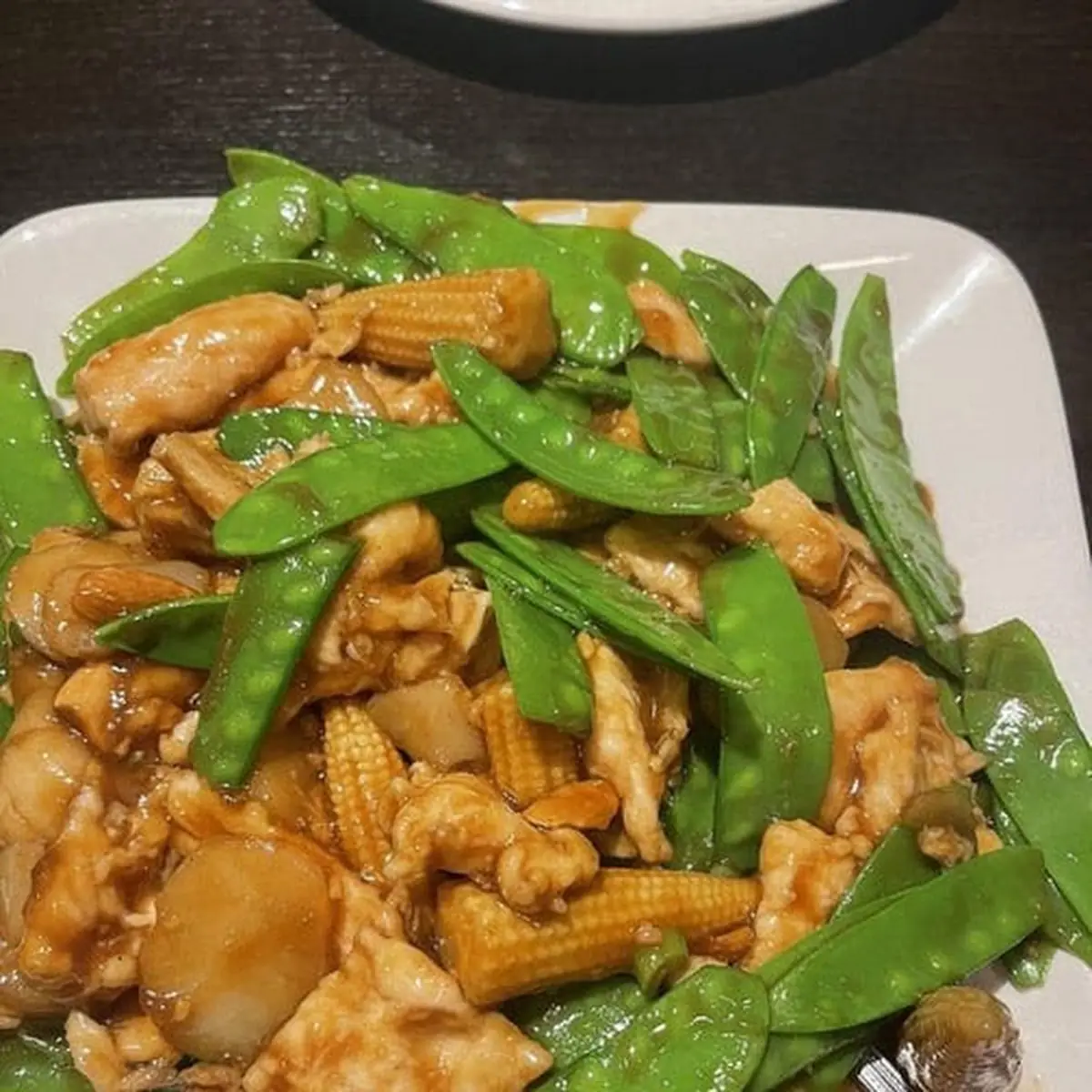 Chicken with Snow Peas