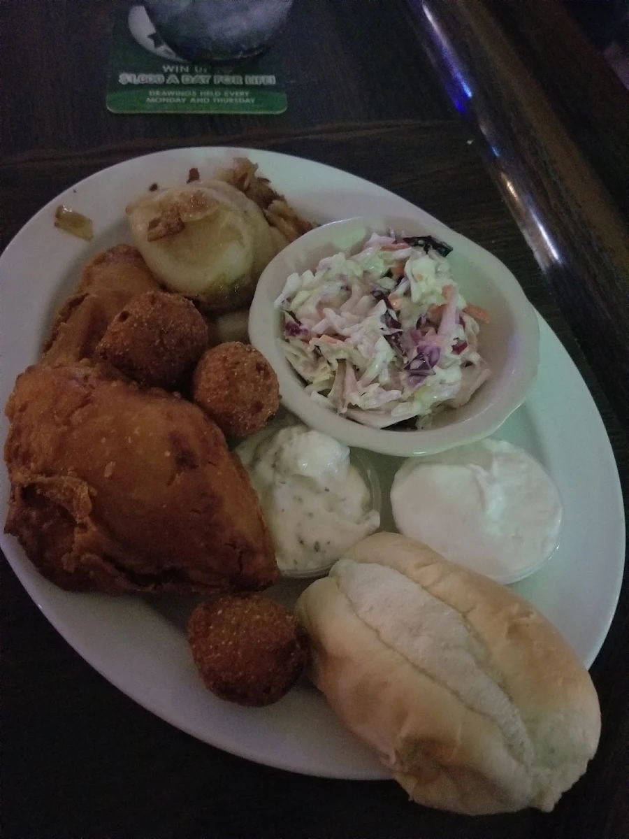 Beer Battered Haddock Dinner