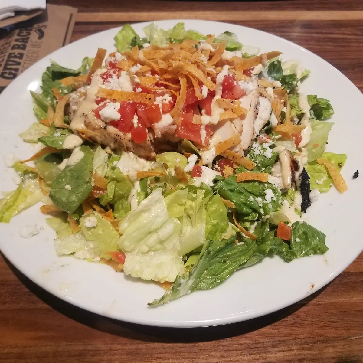 Southwest Chicken Caesar Salad