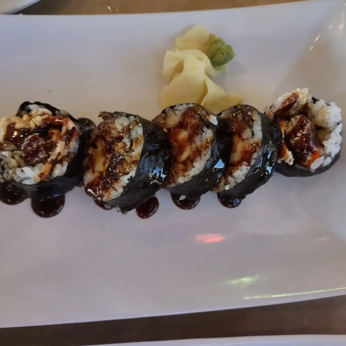 Grilled Eel Cucumber Roll
